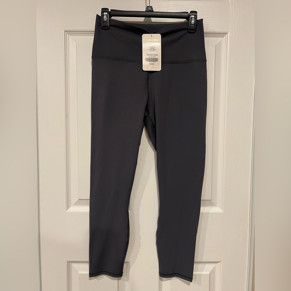 Fabletics PureLuxe Charcoal Leggings New With Tags.